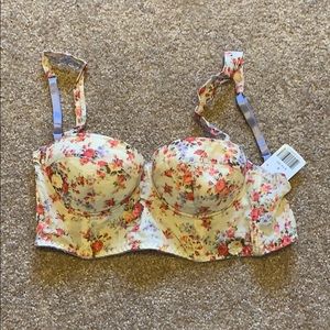 Forever 21 Floral Bralette